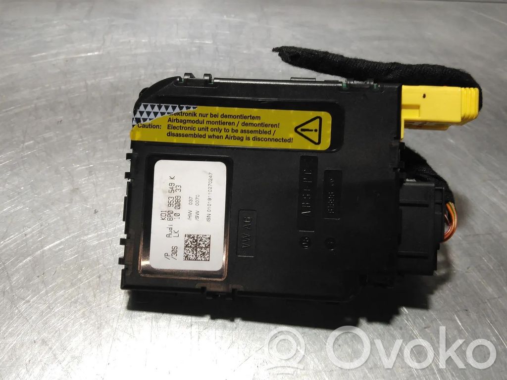 Audi A3 S3 8P Otras unidades de control/módulos 