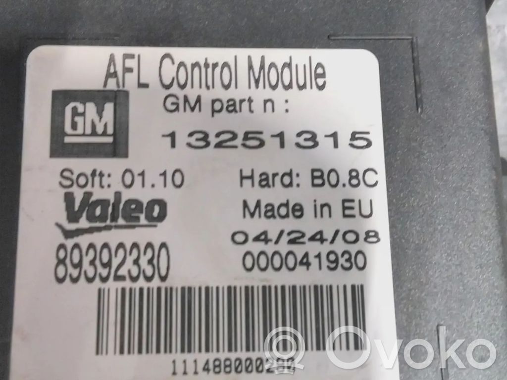 Autres unités de commande / modules   13251315,1235034,93190232,Z16LEL