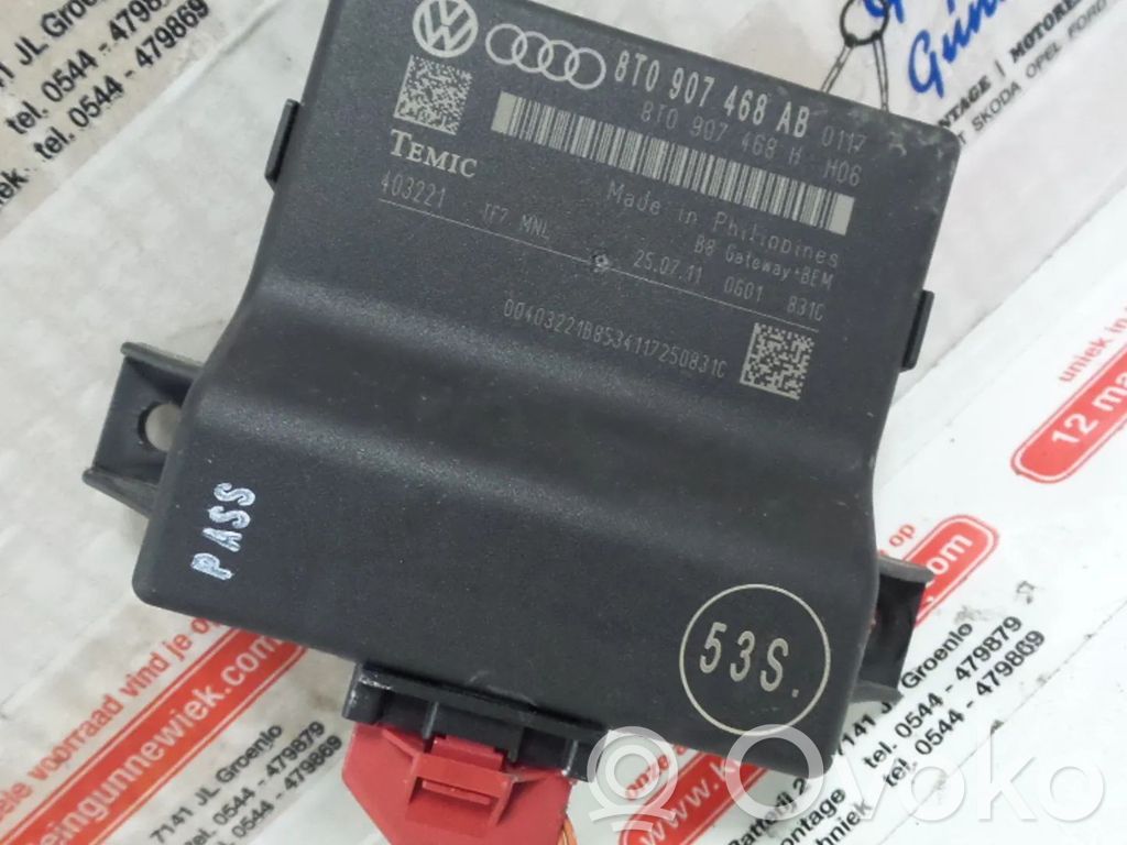 Audi A4 S4 B8 8K Other control units/modules 