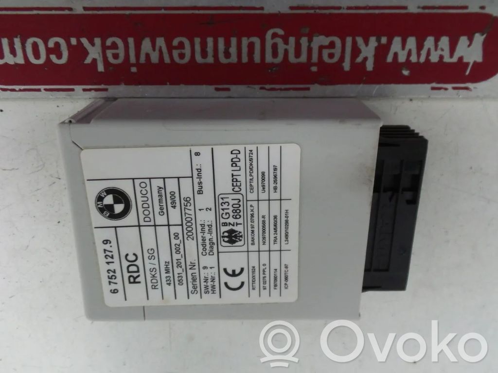 Other control units/modules   6752127,M57D30
