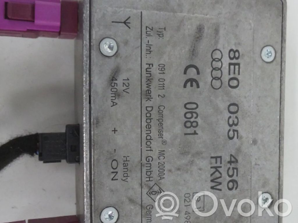 Audi A4 S4 B6 8E 8H Kiti valdymo blokai/ moduliai 