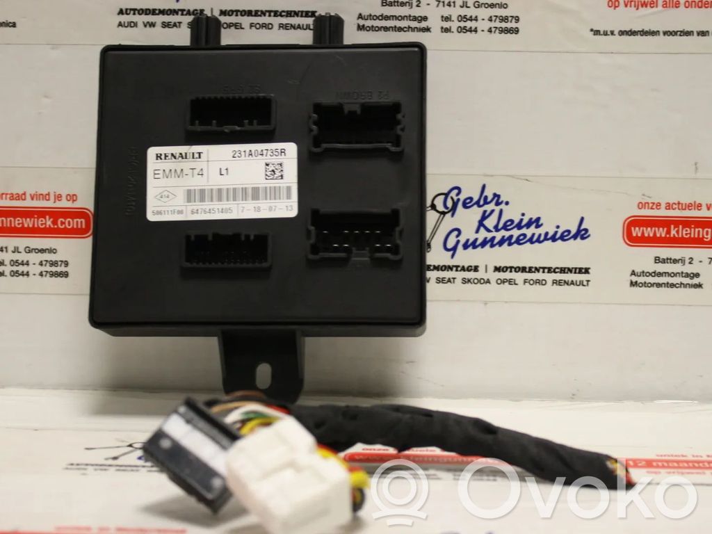 Renault Clio IV Other control units/modules 