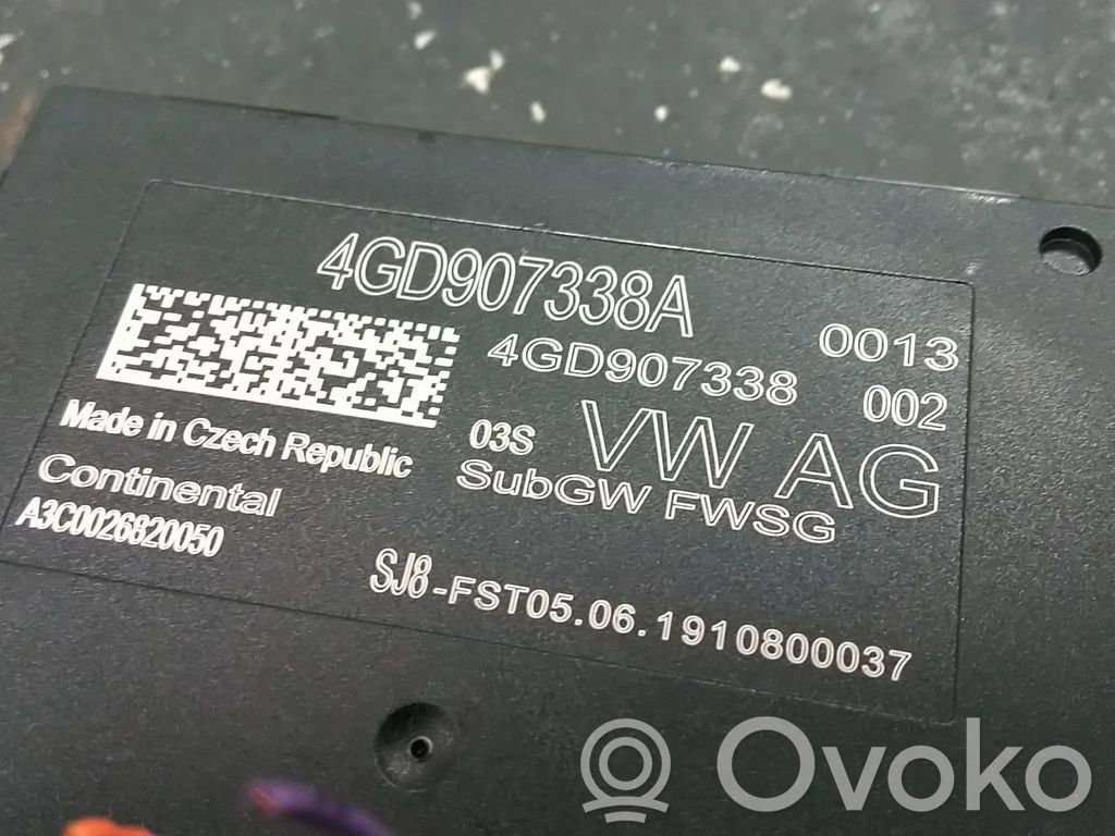 Other control units/modules   4GD907338A