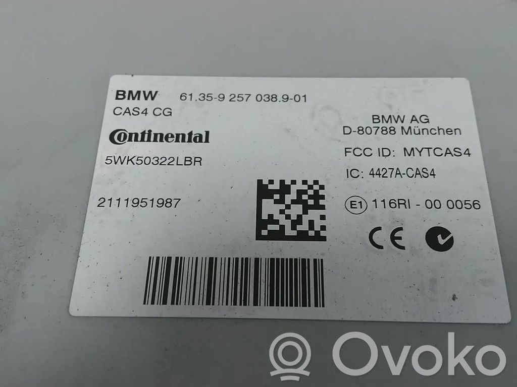 BMW 5 GT F07 Inne komputery / moduły / sterowniki 
