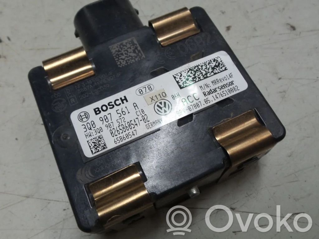 Volkswagen PASSAT B8 Unidad de control/módulo del control de crucero 