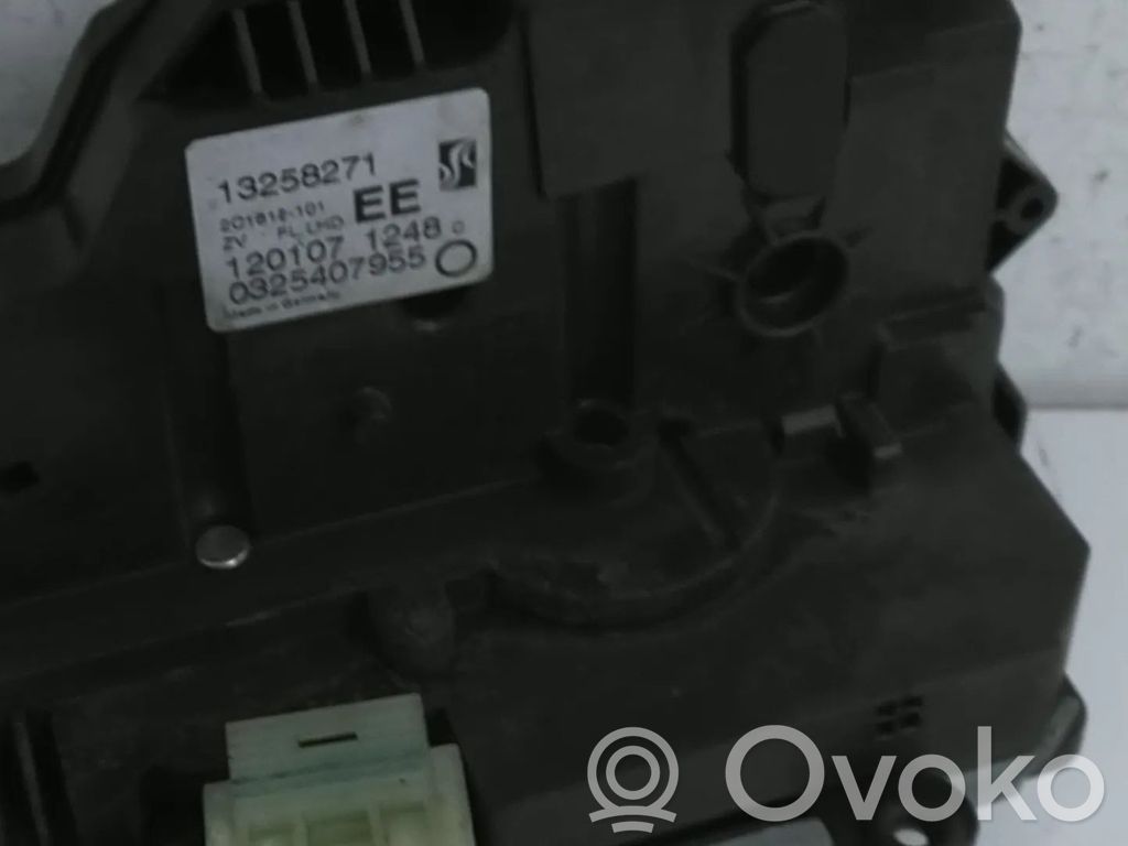 Opel Corsa D Cerradura de puerta delantera 