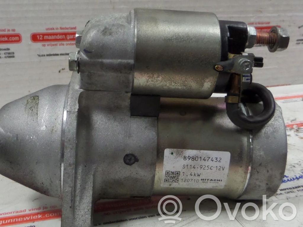 Opel Corsa D Starteris 