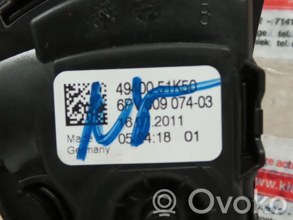 Opel Agila B Accelerator pedal position sensor 