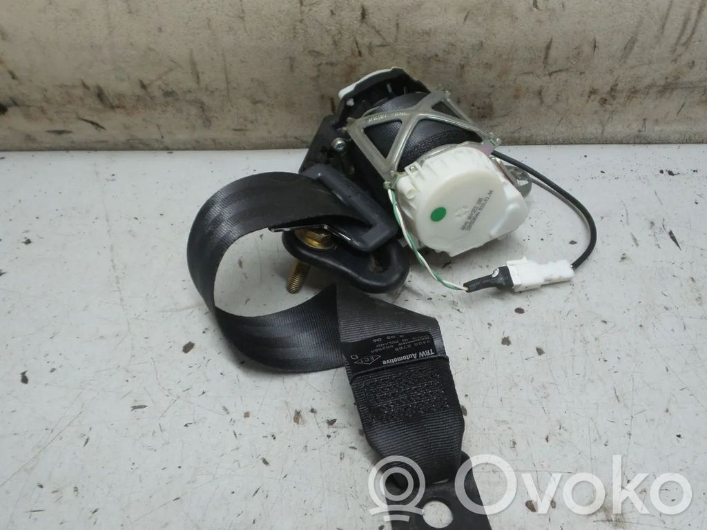 Renault Clio III Pas bezpieczeństwa fotela tylnego 