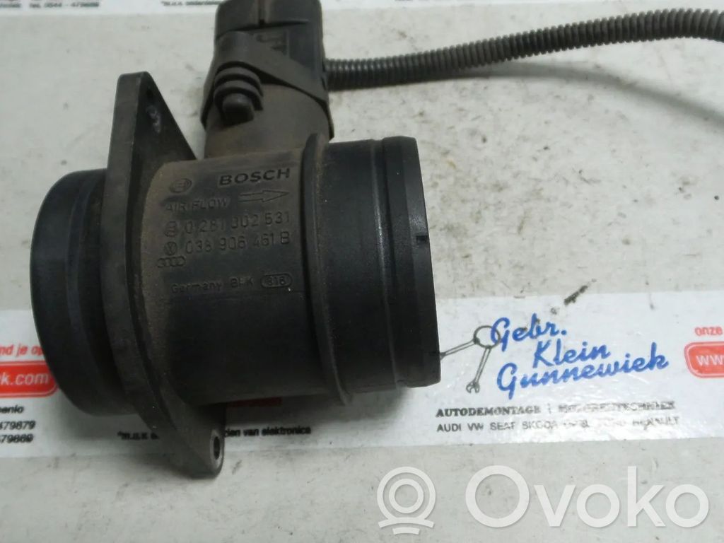 Skoda Roomster (5J) Mass air flow meter 