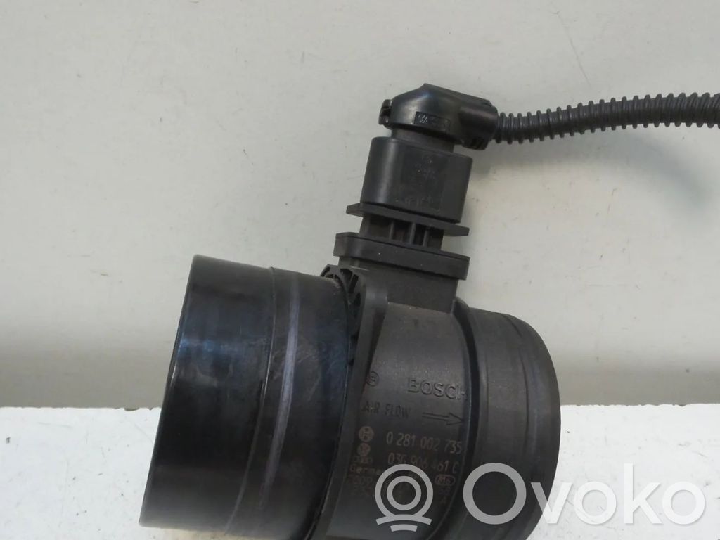 Volkswagen Scirocco Mass air flow meter 