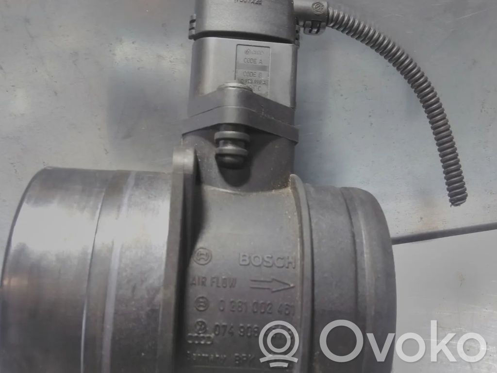 Audi A6 S6 C6 4F Mass air flow meter 