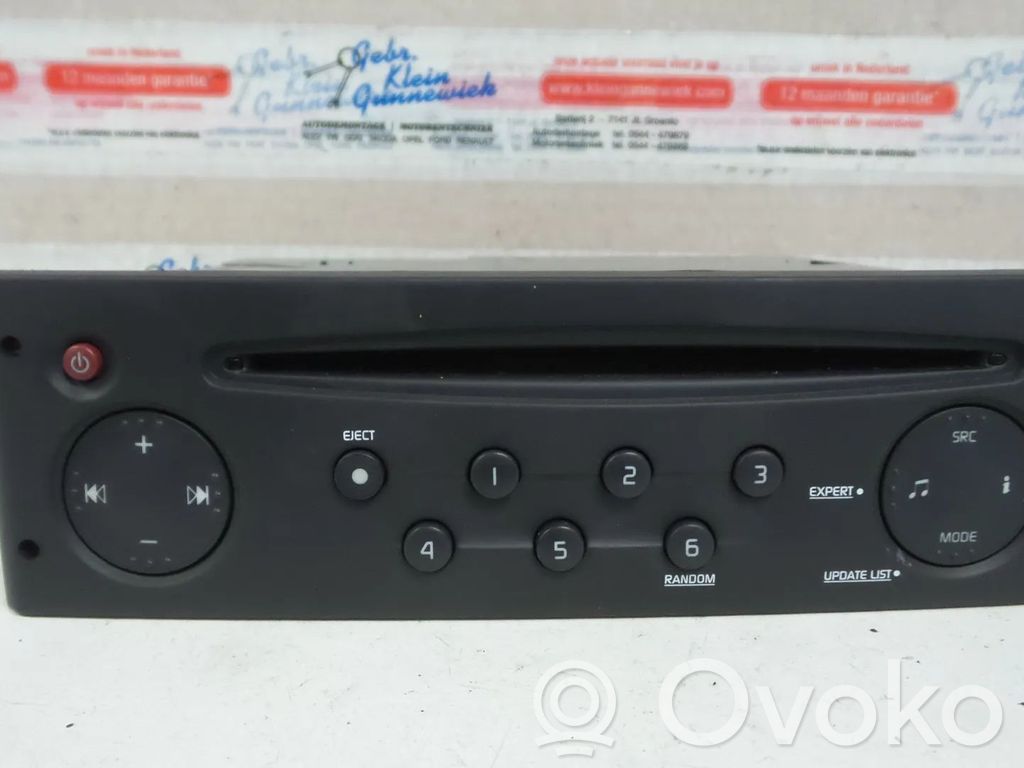 Renault Clio II Unitate principală radio/CD/DVD/GPS 