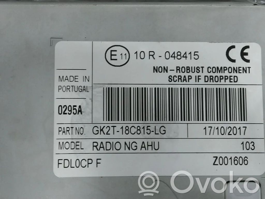 Ford Transit Unitate principală radio/CD/DVD/GPS 