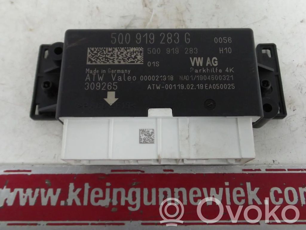 Skoda Fabia Mk3 (NJ) Centralina/modulo sensori di parcheggio PDC