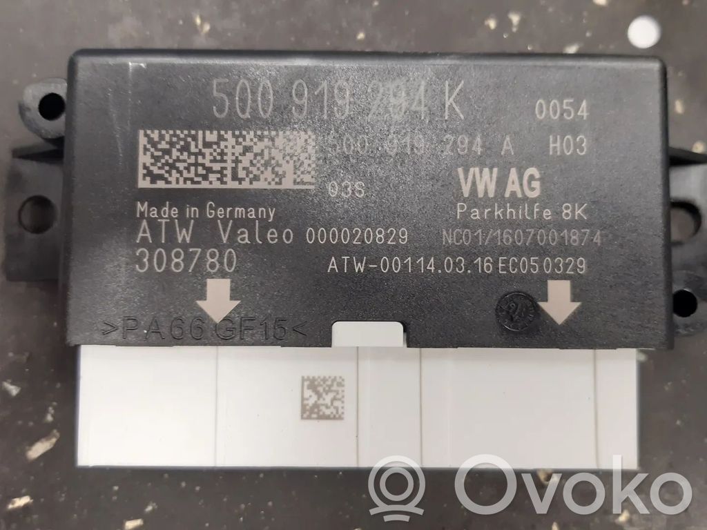 Volkswagen Golf VII Sterownik / Moduł parkowania PDC