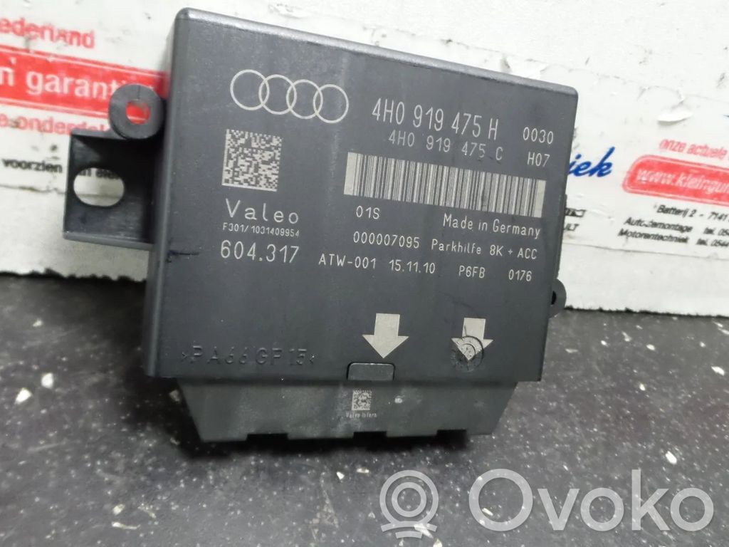 Audi A7 S7 4G Unitate/modul de comandă parcare PDC