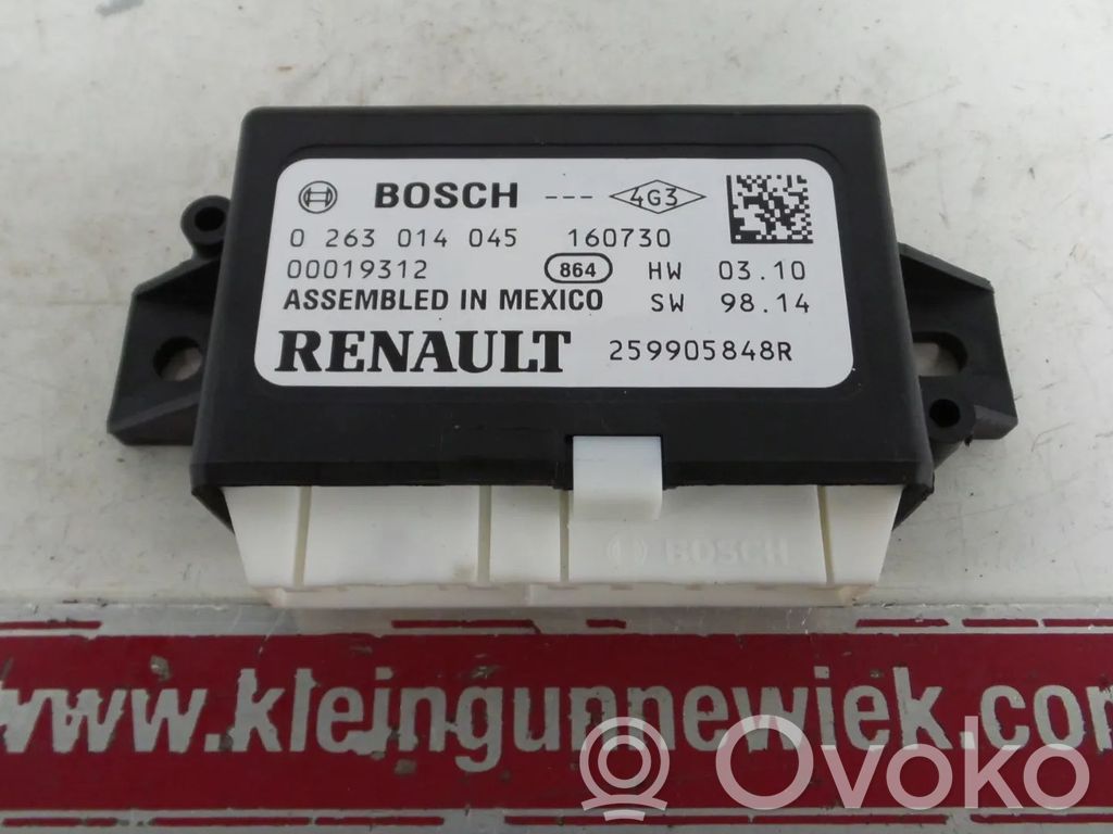 Renault Clio IV Parking PDC control unit/module 