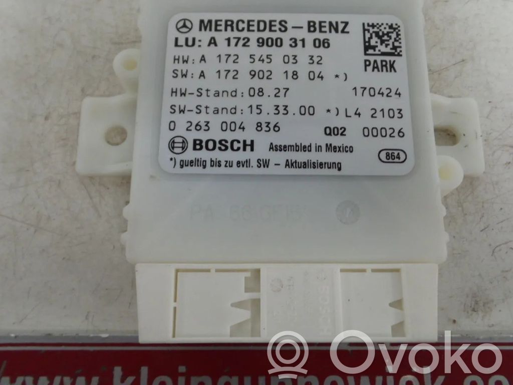 Mercedes-Benz SLC R172 Unitate/modul de comandă parcare PDC 