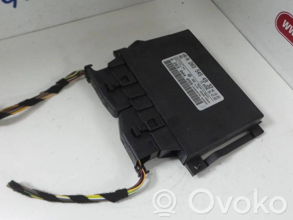 Mercedes-Benz CLK A209 C209 Unitate/modul de comandă parcare PDC 
