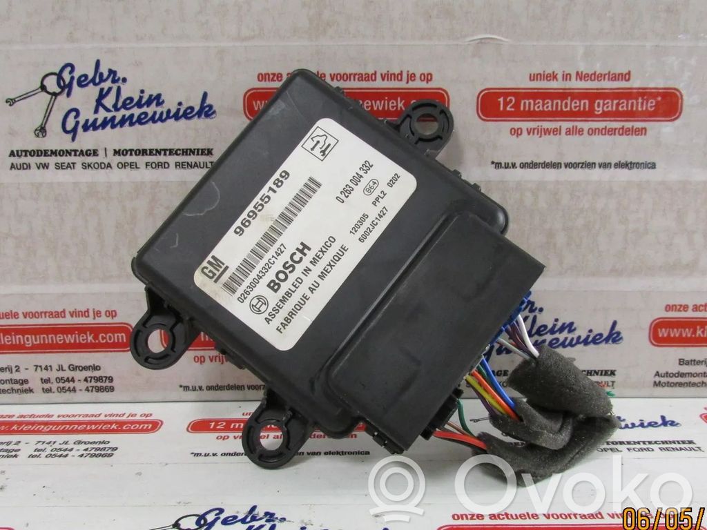 Unité de commande, module PDC aide au stationnement   96955189