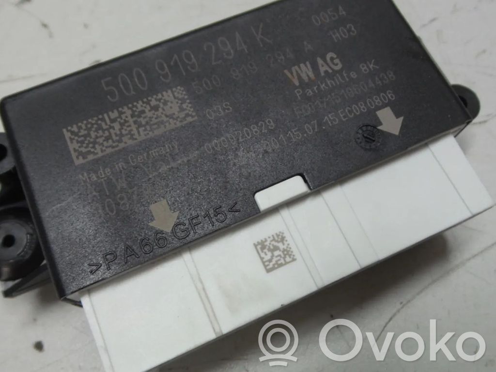 Volkswagen Golf VII Centralina/modulo sensori di parcheggio PDC