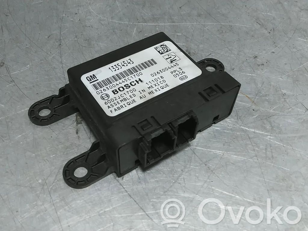 Parking PDC control unit/module   13354543,0263004445