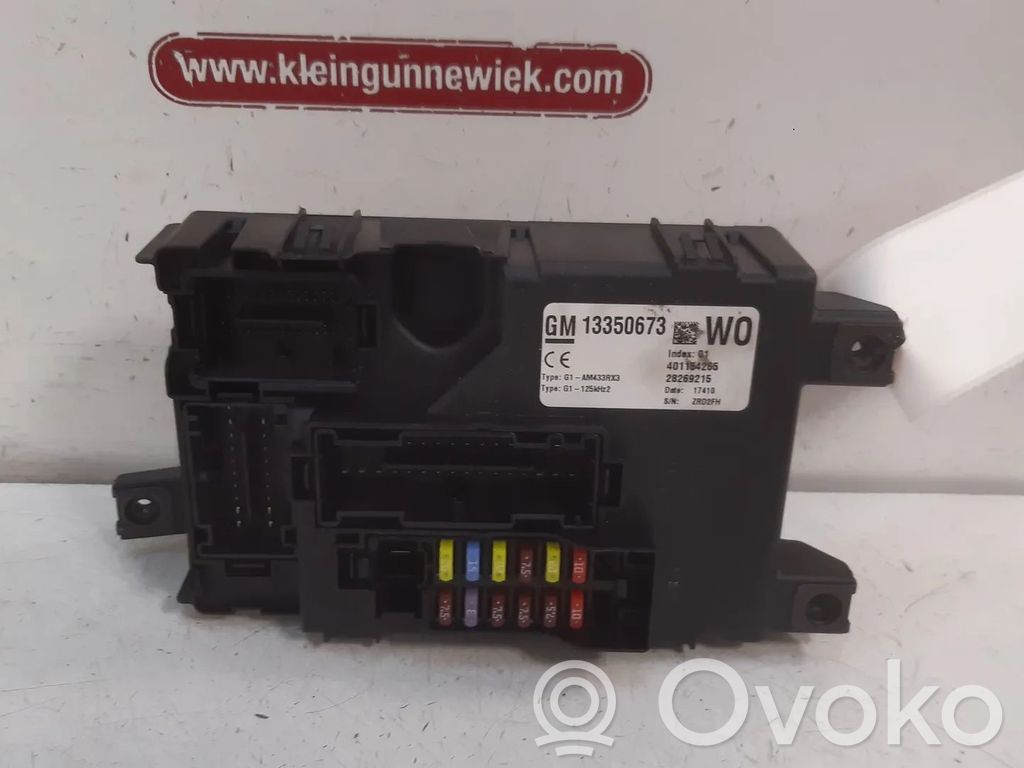 Opel Corsa D Sulakemoduuli 