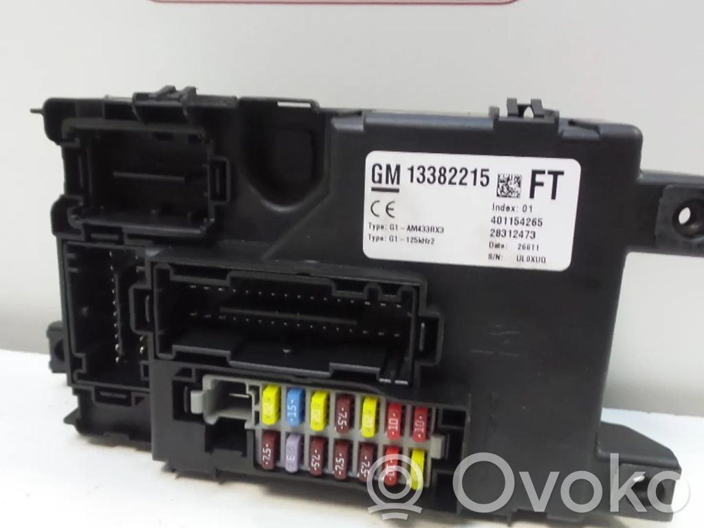 Opel Corsa D Sulakemoduuli 
