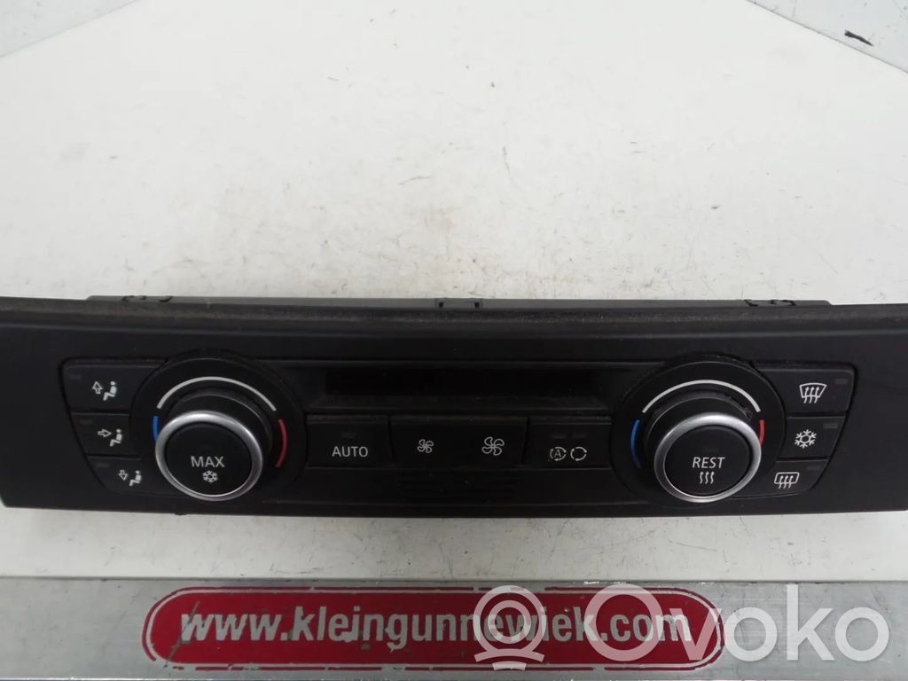 BMW 3 E90 E91 Climate control unit 