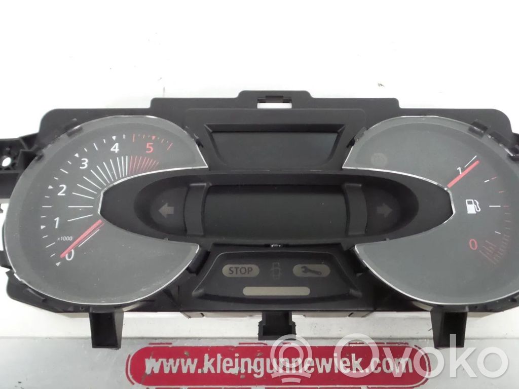 Renault Captur Geschwindigkeitsmesser Cockpit 