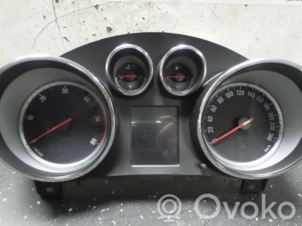Opel Astra J Vitezometru (grup de instrumente) 