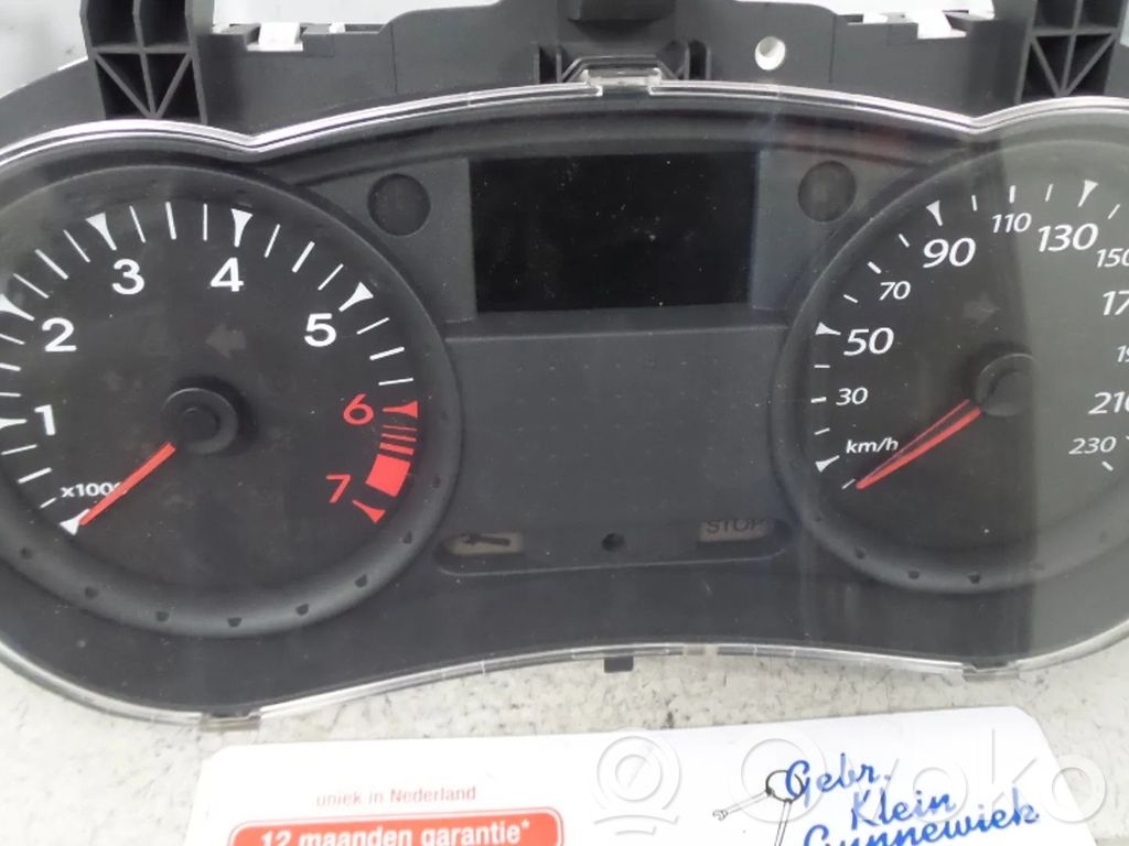 Tachimetro (quadro strumenti)   8201059899