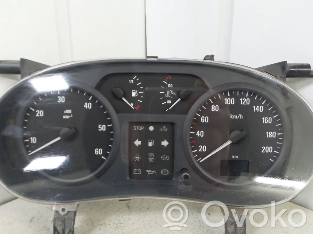 Opel Vivaro Tachimetro (quadro strumenti) 