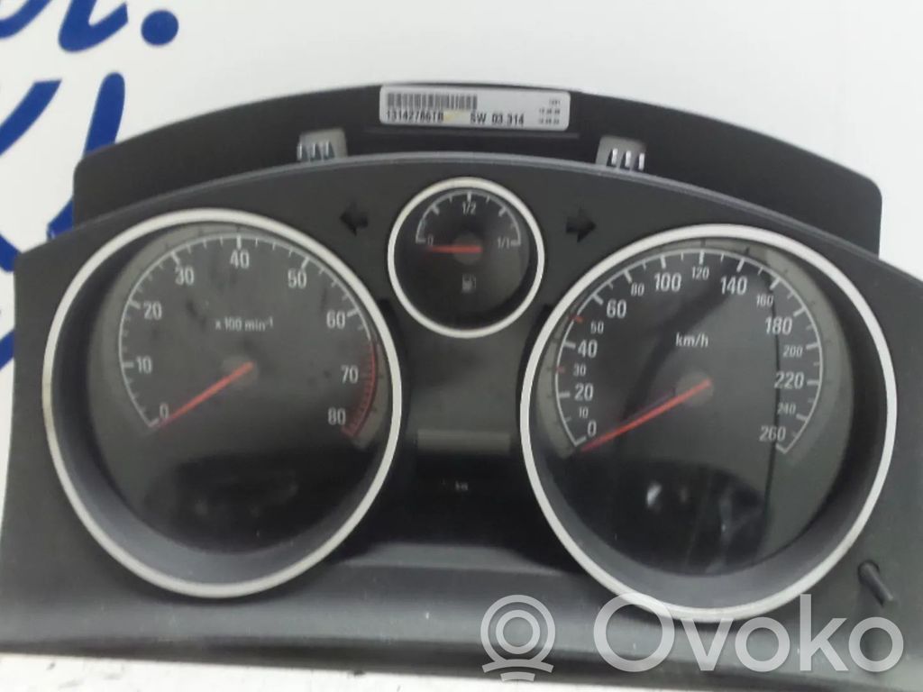 Opel Astra H Nopeusmittari (mittaristo) 