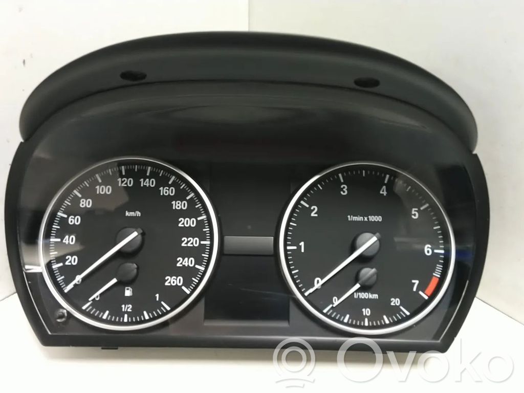 BMW 3 E90 E91 Speedometer (instrument cluster) 