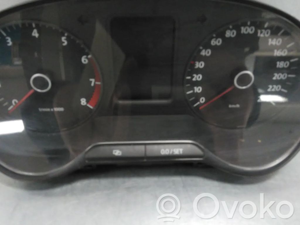 Volkswagen Polo V 6R Tachimetro (quadro strumenti) 
