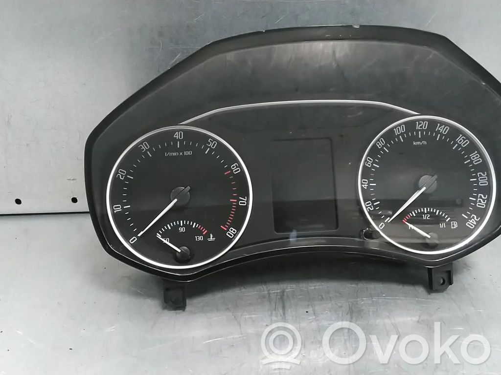 Skoda Octavia Mk2 (1Z) Compteur de vitesse tableau de bord 