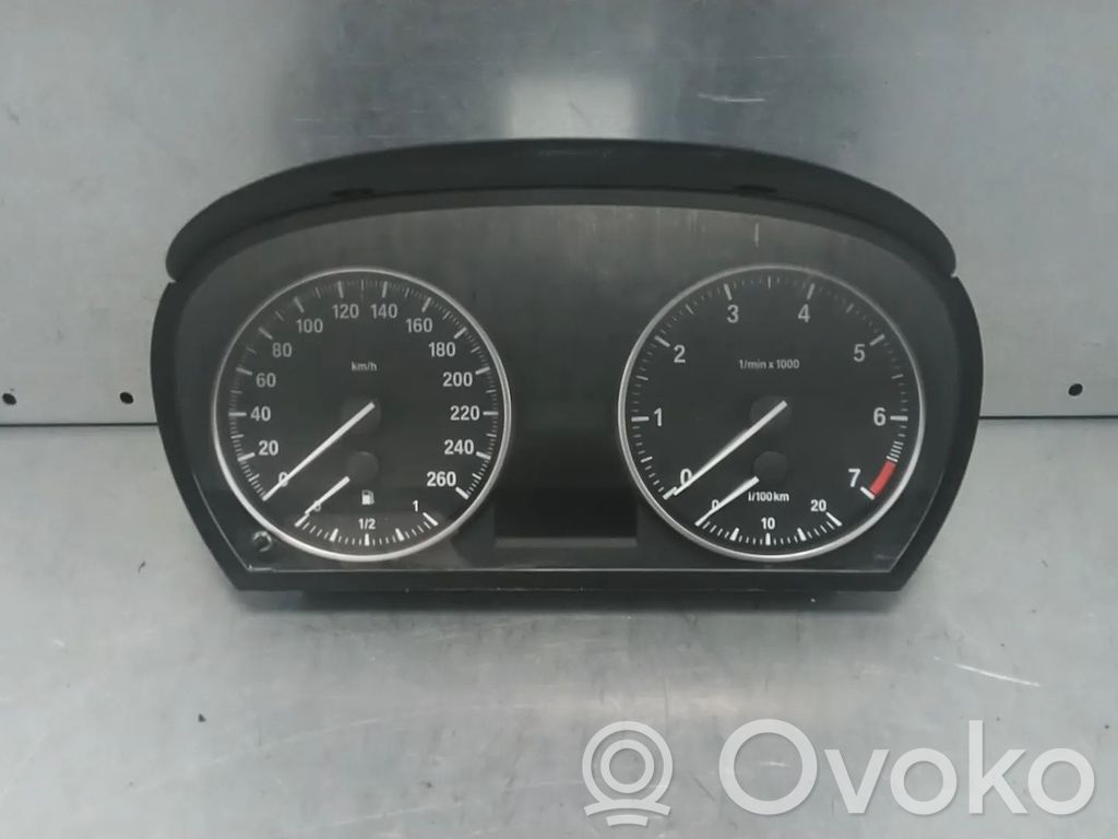 BMW 3 E90 E91 Speedometer (instrument cluster) 