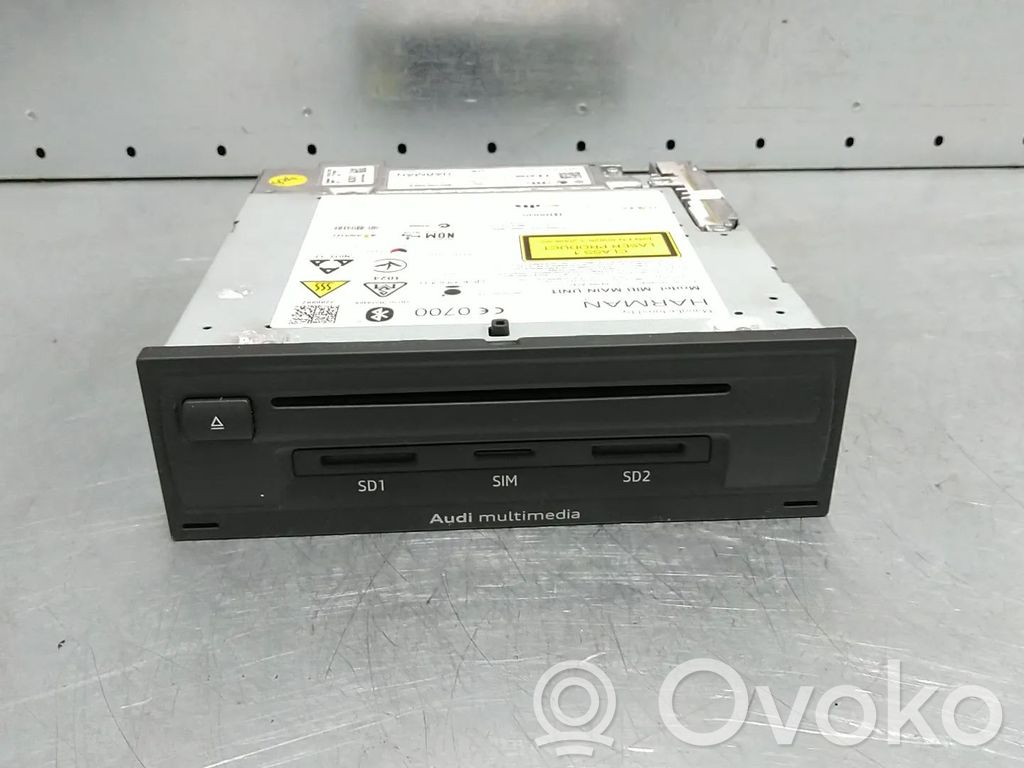 Audi A3 S3 8V Unidad central de control multimedia 