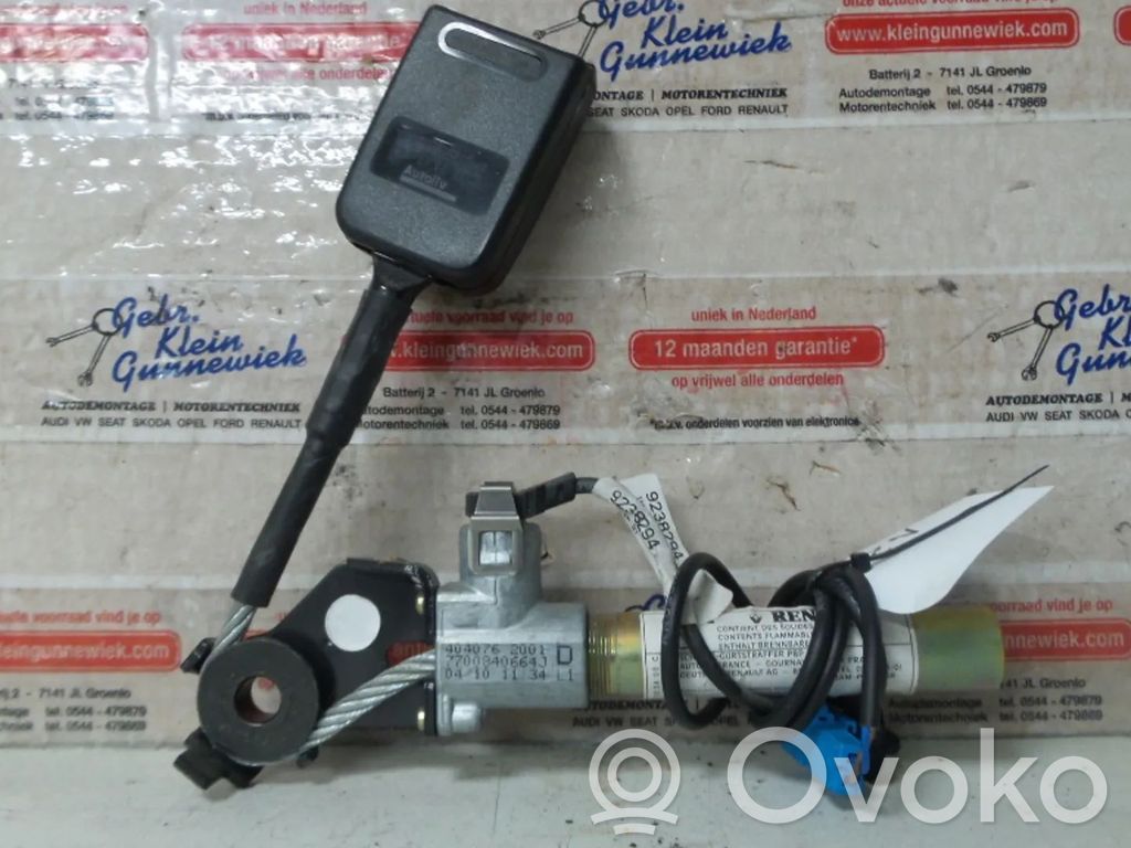 Renault Scenic I Bridă fixare centură de siguranță față 