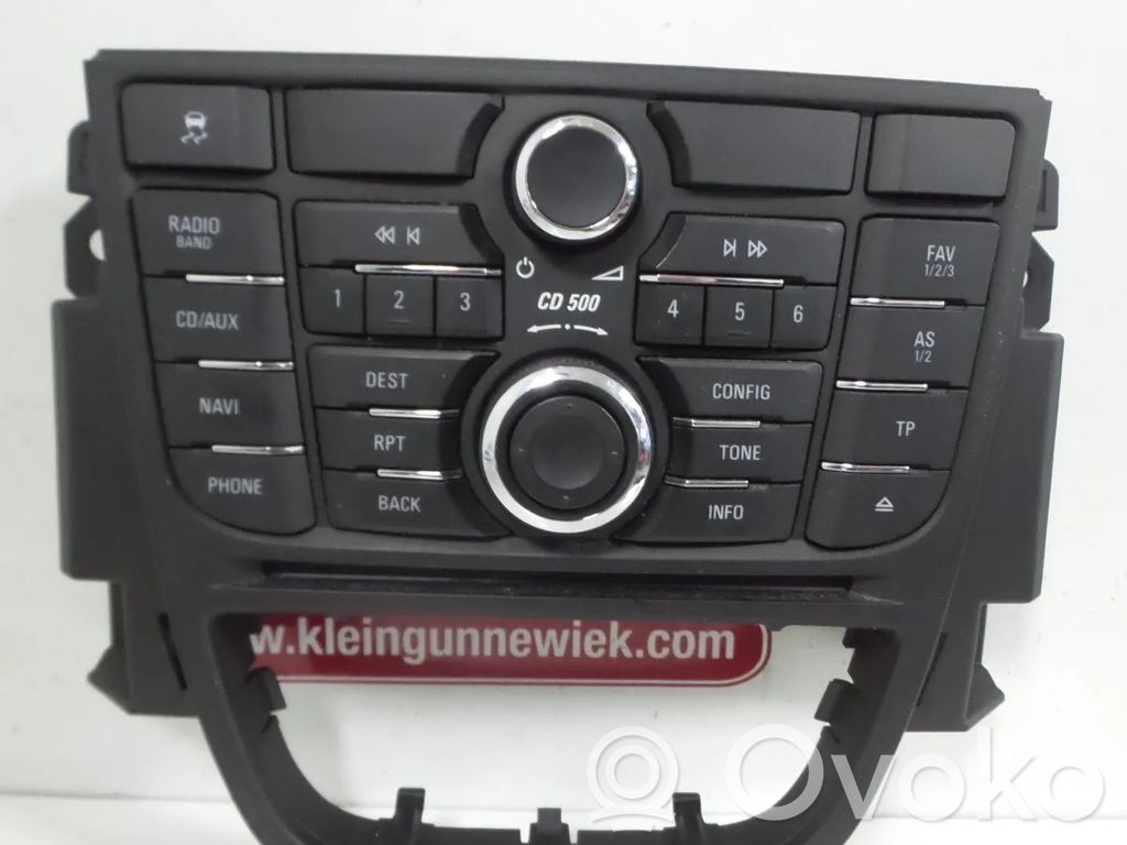 Opel Astra J Otros repuestos del interior 