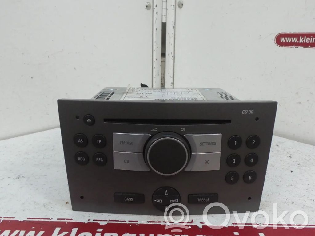 Opel Astra H Radio/CD/DVD/GPS-pääyksikkö 