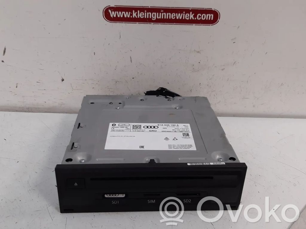 Audi Q2 - Head unit multimedia control 
