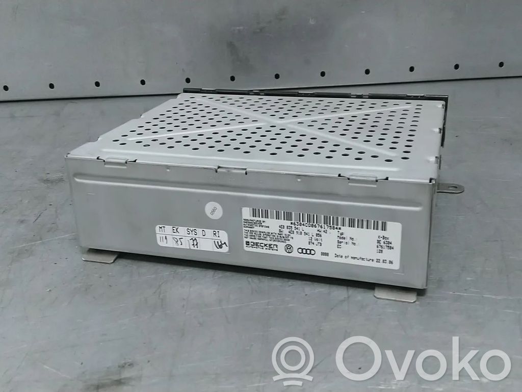 Head unit multimedia control   4E0035541L,4E0035541,4E0035541B,4E0035541BX,4E0035541LX,4E0035541P,4E0035541PX,4E0035541S,4E0035541X,4E0035542,4E0035542X