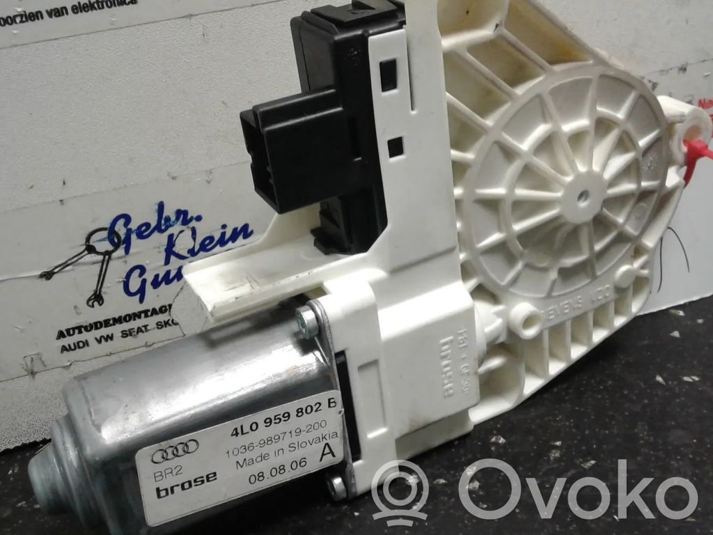 Audi Q7 4L Motorino alzacristalli della portiera anteriore 