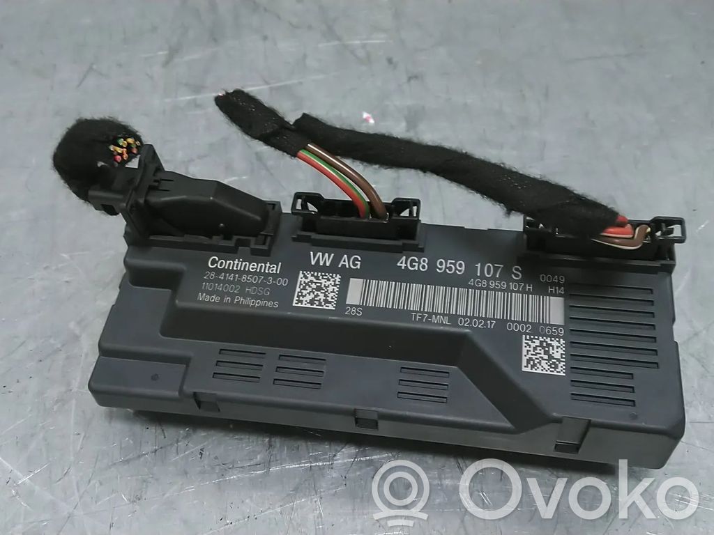 Unidad de control/módulo del maletero/compartimiento de carga   4G8959107S