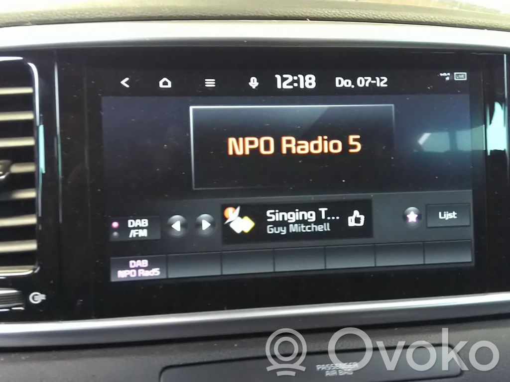 KIA Sportage Navigation unit CD/DVD player 