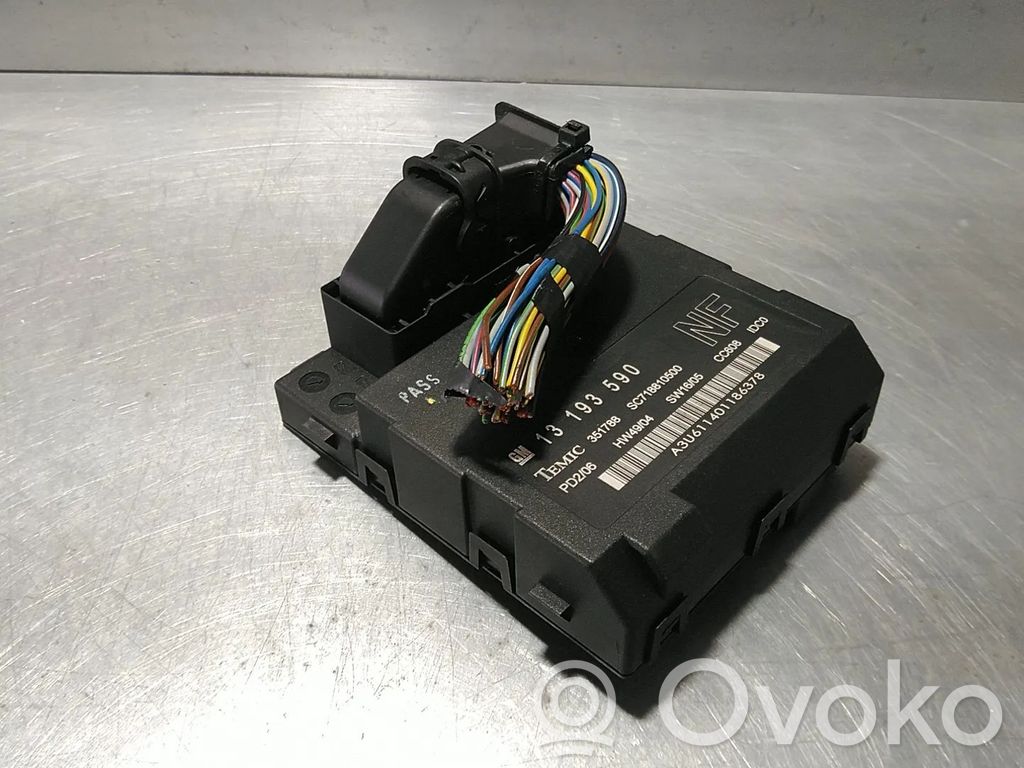 Opel Signum BSM Control unit 