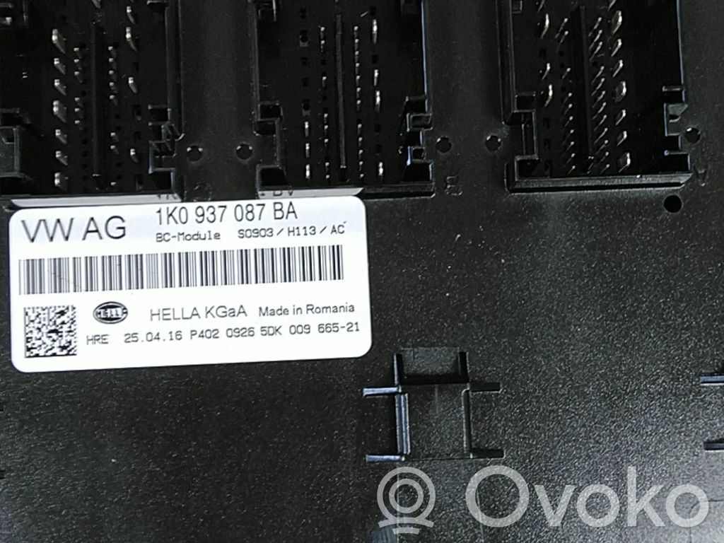Volkswagen Jetta VI Unitate control BSM 